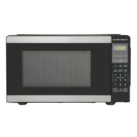 0.9 Cu ft Countertop Microwave Oven, 900 Watts, Stainless Steel, New