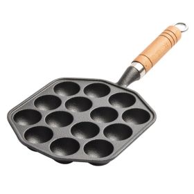 Cookware Non-Stick Pan for Use Household & Commercial (Color: As pic show, Type: Grill Pan)